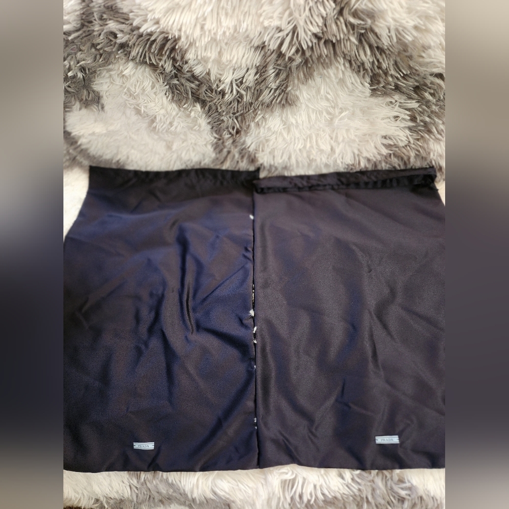 New Prada drawstring dust bags